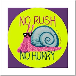 No Rush Posters and Art